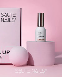 Sauté Nails Level Up BIB Beige Aura 8g - official product texture or application image 2 of 4