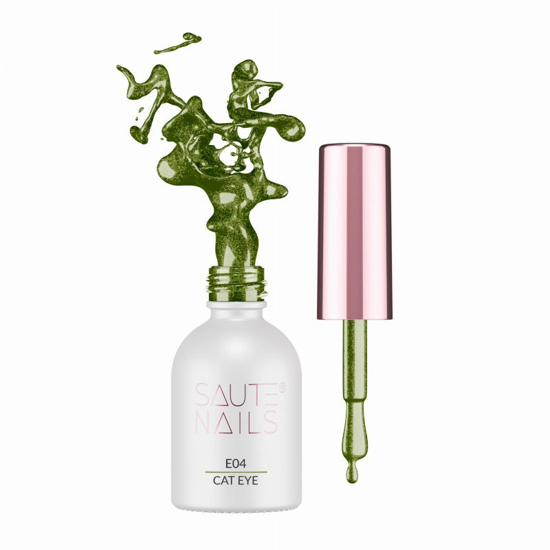 Saute Nails E04 Cat Eye Effect UV Gel Polish 8ml