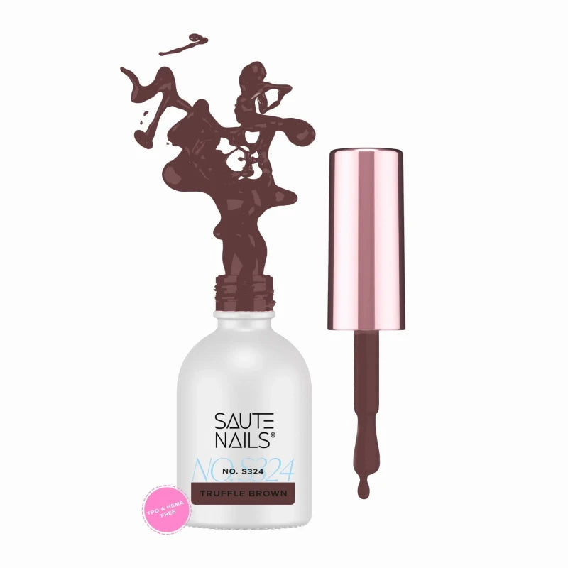 Saute Nails S324 Truffle Brown UV Gel Polish