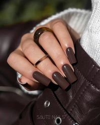 Saute Nails S324 Truffle Brown UV Gel Polish - view 3