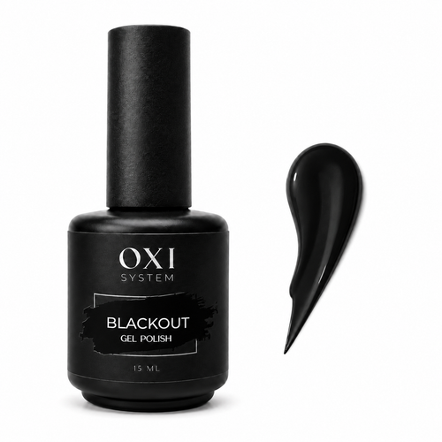 OXI Gel Polish - Blackout