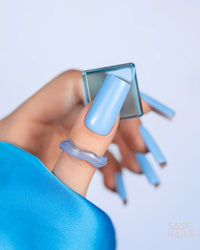 Sauté Nails S294 Misty Blue UV Gel Polish 8ml - official shade detail or lifestyle image 3 of 4