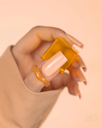 Sauté Nails S297 Peach Joy UV Gel Polish 8ml - official shade detail or lifestyle image 3 of 4