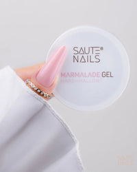 Sauté Nails Marmalade Gel Marshmallow 50g - official product texture or application image 2 of 4