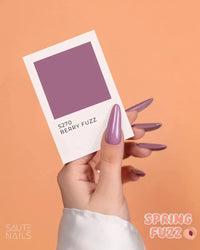 Sauté Nails S270 Berry Fuzz UV Gel Polish 8ml - official shade swatch or nail colour image 2 of 4