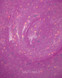 Sauté Nails Easy Levelling PRO Shiny Rose 50g - official product texture or application image 3 of 3