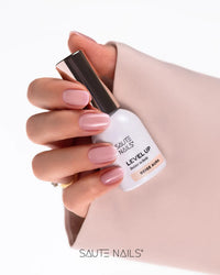 Sauté Nails Level Up BIB Beige Aura 8g - official product texture or application image 3 of 4